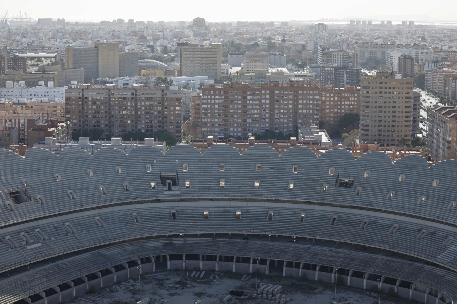 FOTOS | Vuelven las obras al nuevo Mestalla