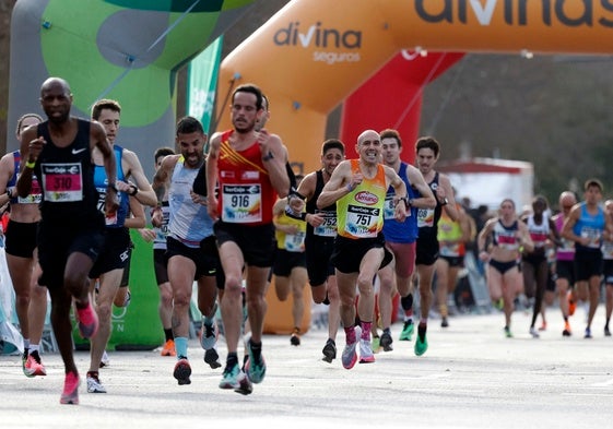 Corredores, durnate la 10K Ibercaja de 2024