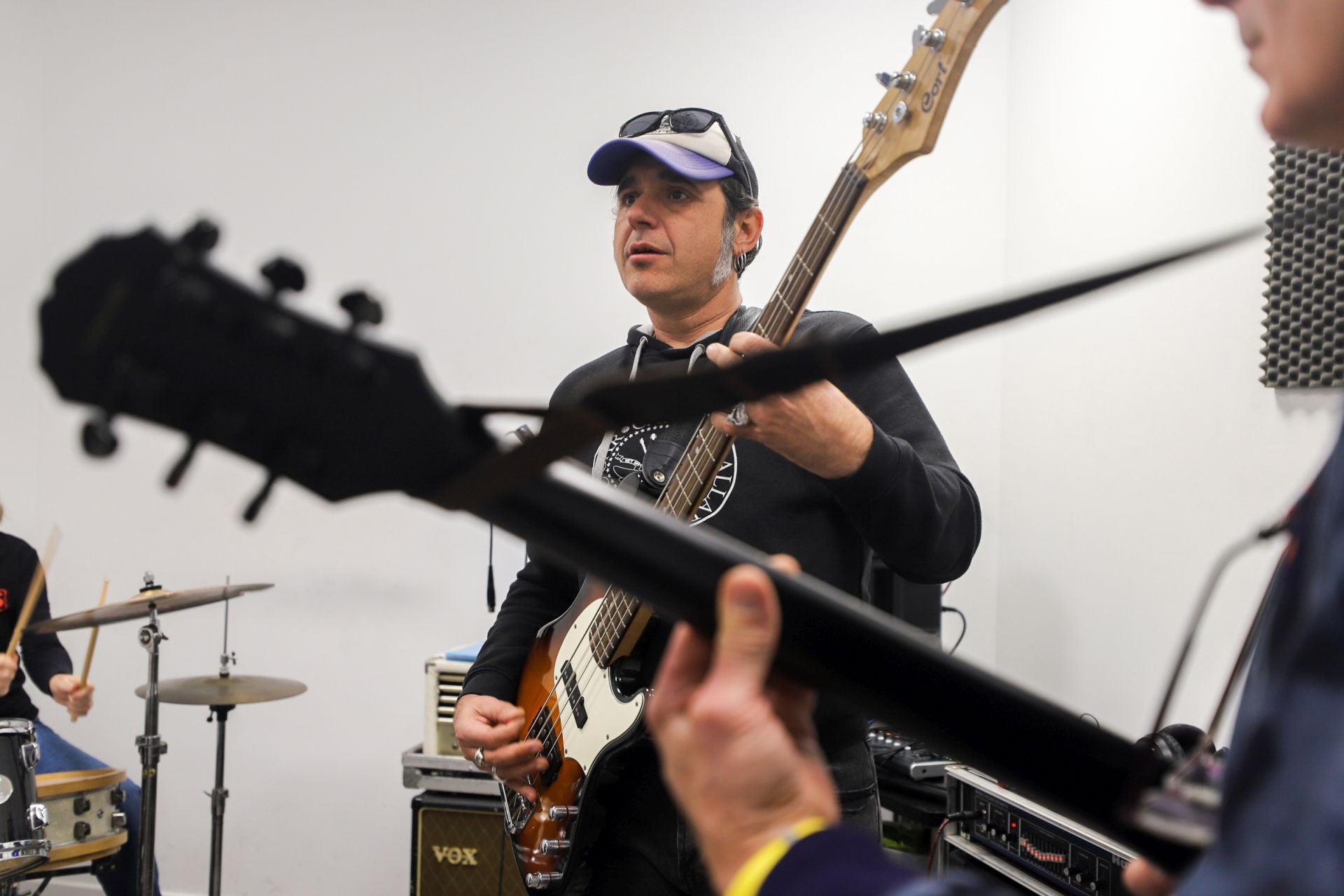 Así es un ensayo de los Iaio Rockers