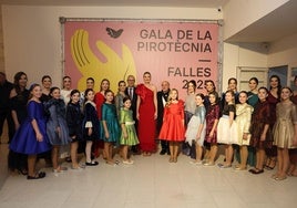 La Gala de la Pirotecnia de las Fallas 2025, en imágenes