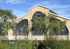 Nave del Parque Central que albergará el polideportivo.