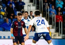 Iván Romero, durante el partido del pasado martes en Tenerife.