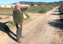 Ramón Gil, presidente de la Comunidad de Regantes Acequia Mayor de Vilamarxant.