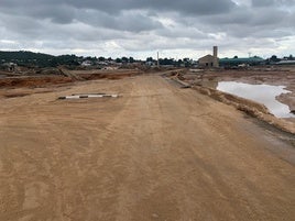 Estado de las carreteras en la zona de diseminados de Torrent.