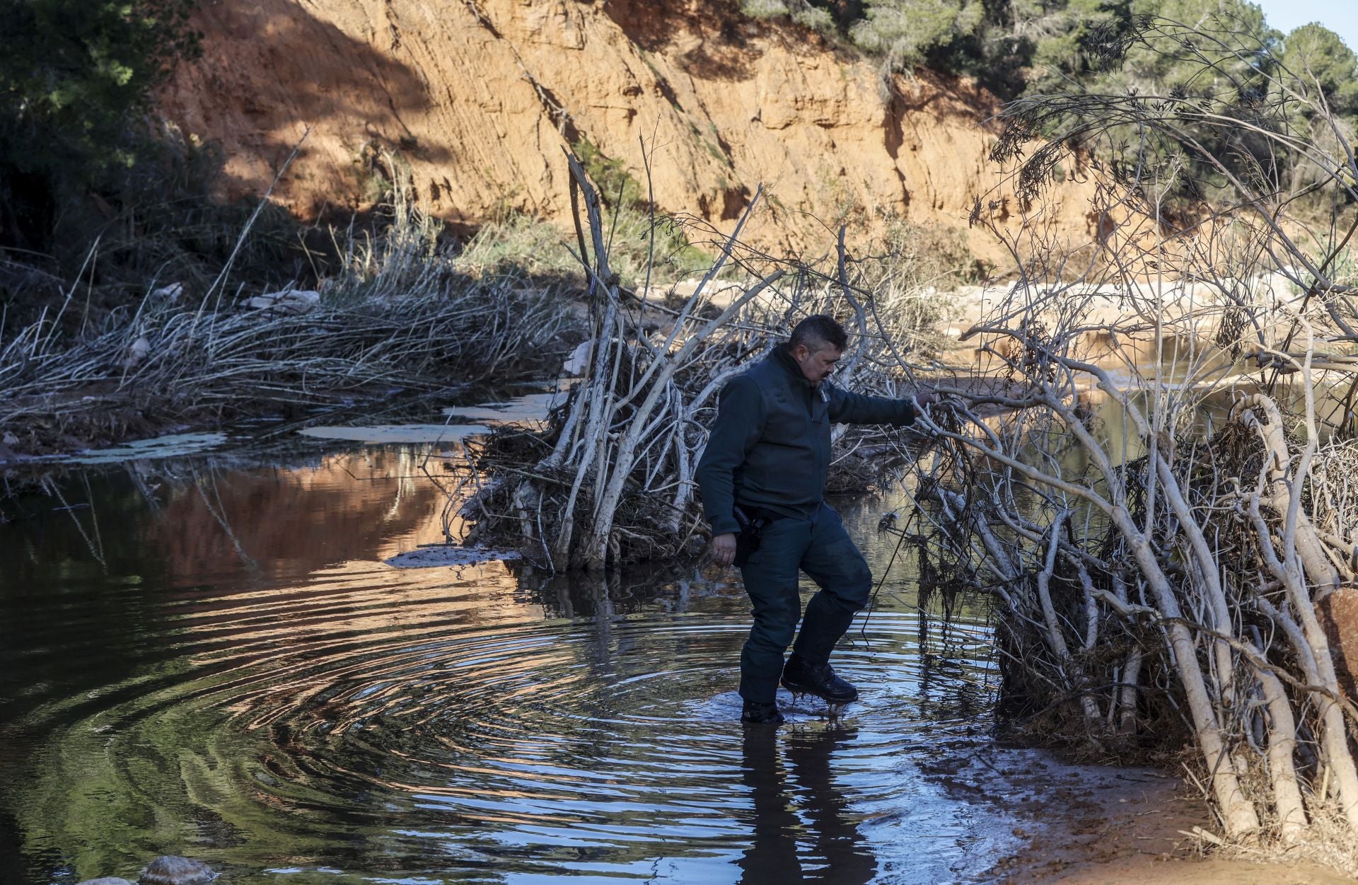 La geolocalización sitúa en Pedralba la búsqueda de un desaparecido de la dana