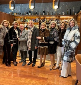 Mayrén Beneyto, Teresa Ballester, Amado Otells, Esteban Rodríguez, Carmen de Rosa, Mar Evangelio, Matilde Conesa y Pepa Gastaldi.