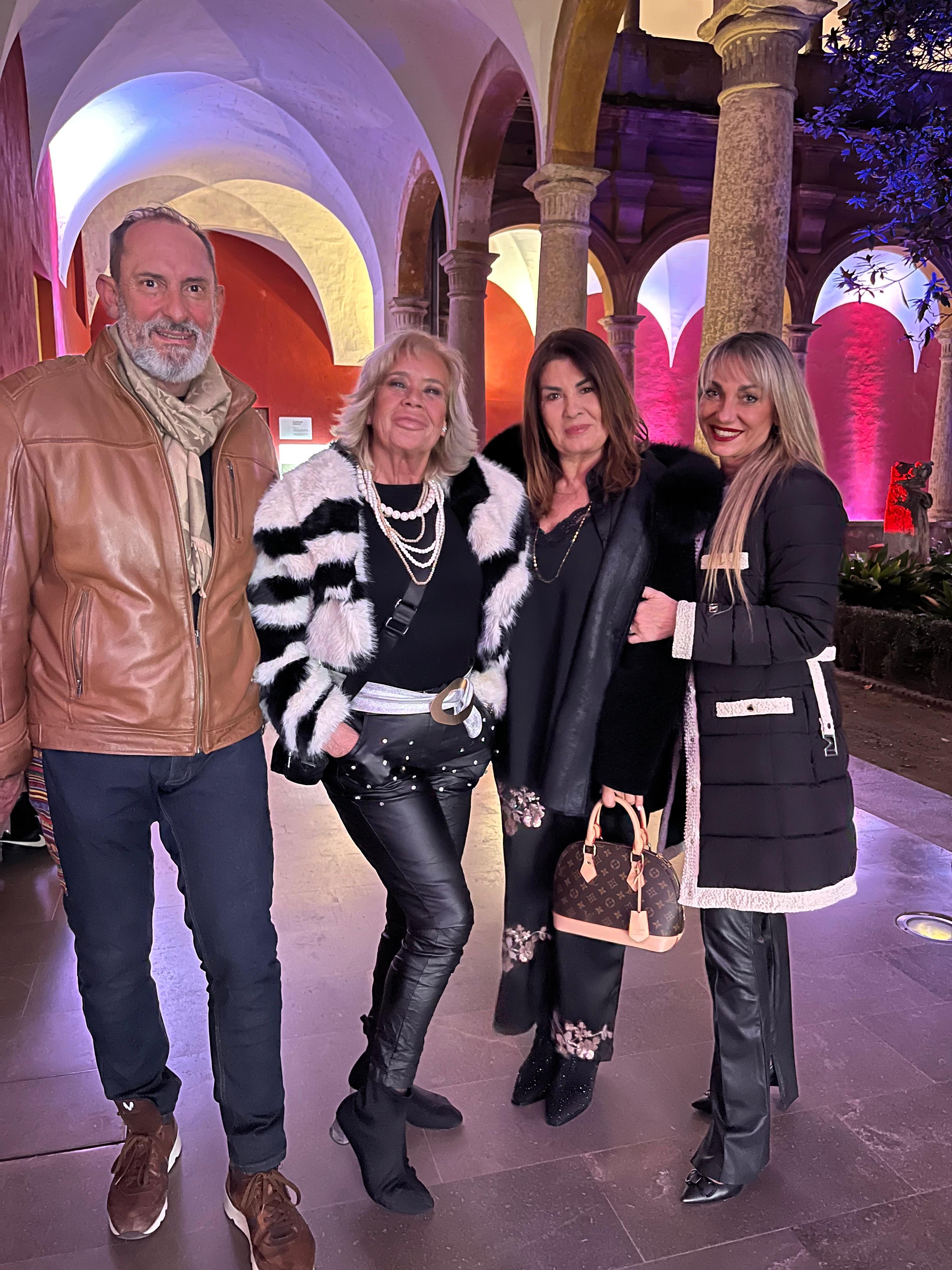 Sergio Ibor, Sol Ruiz de Liory, Menchu Roldán y Alicia Granell.