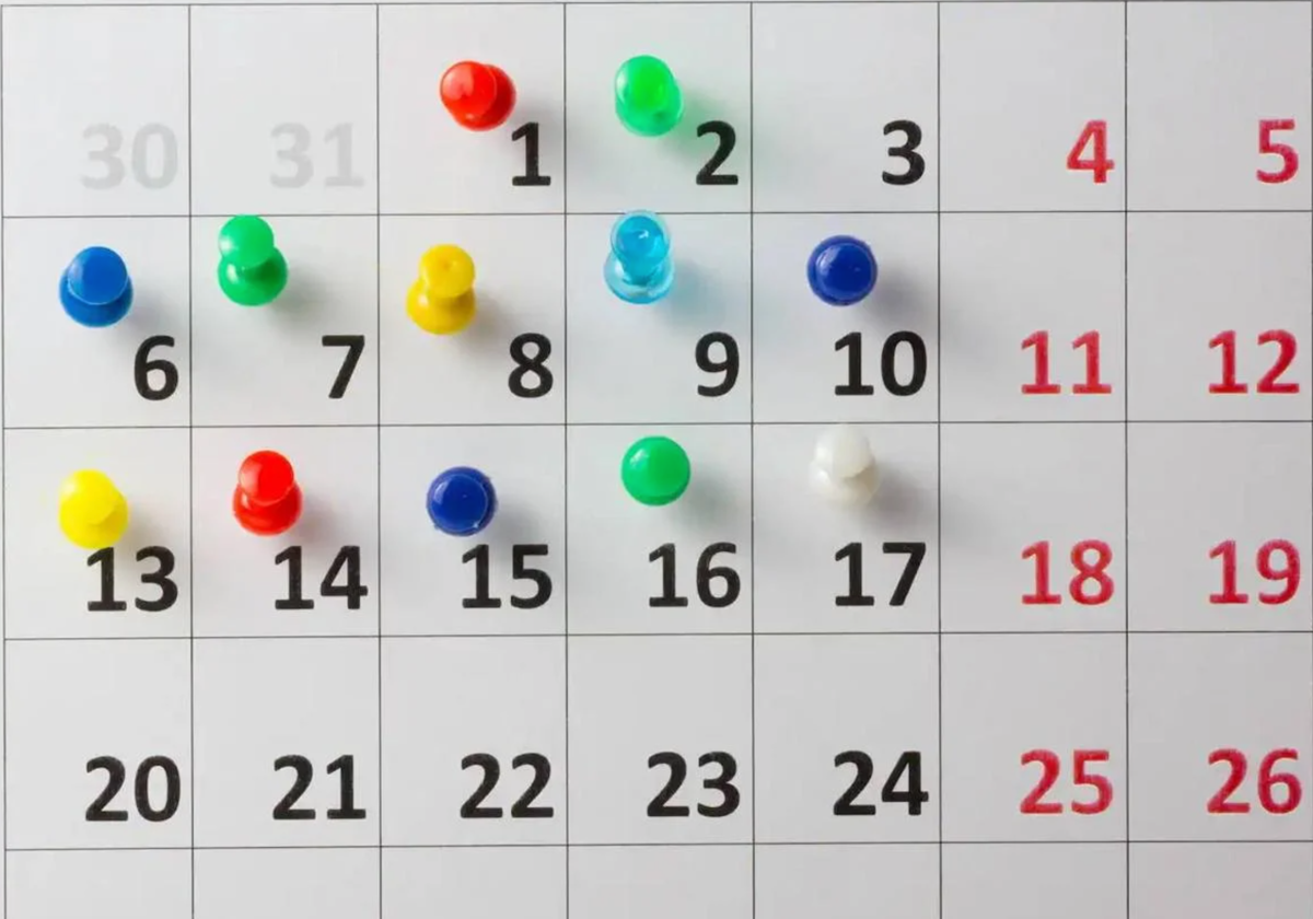 Un calendario, en una imagen de archivo. Serdar Bayraktar/Fotolia