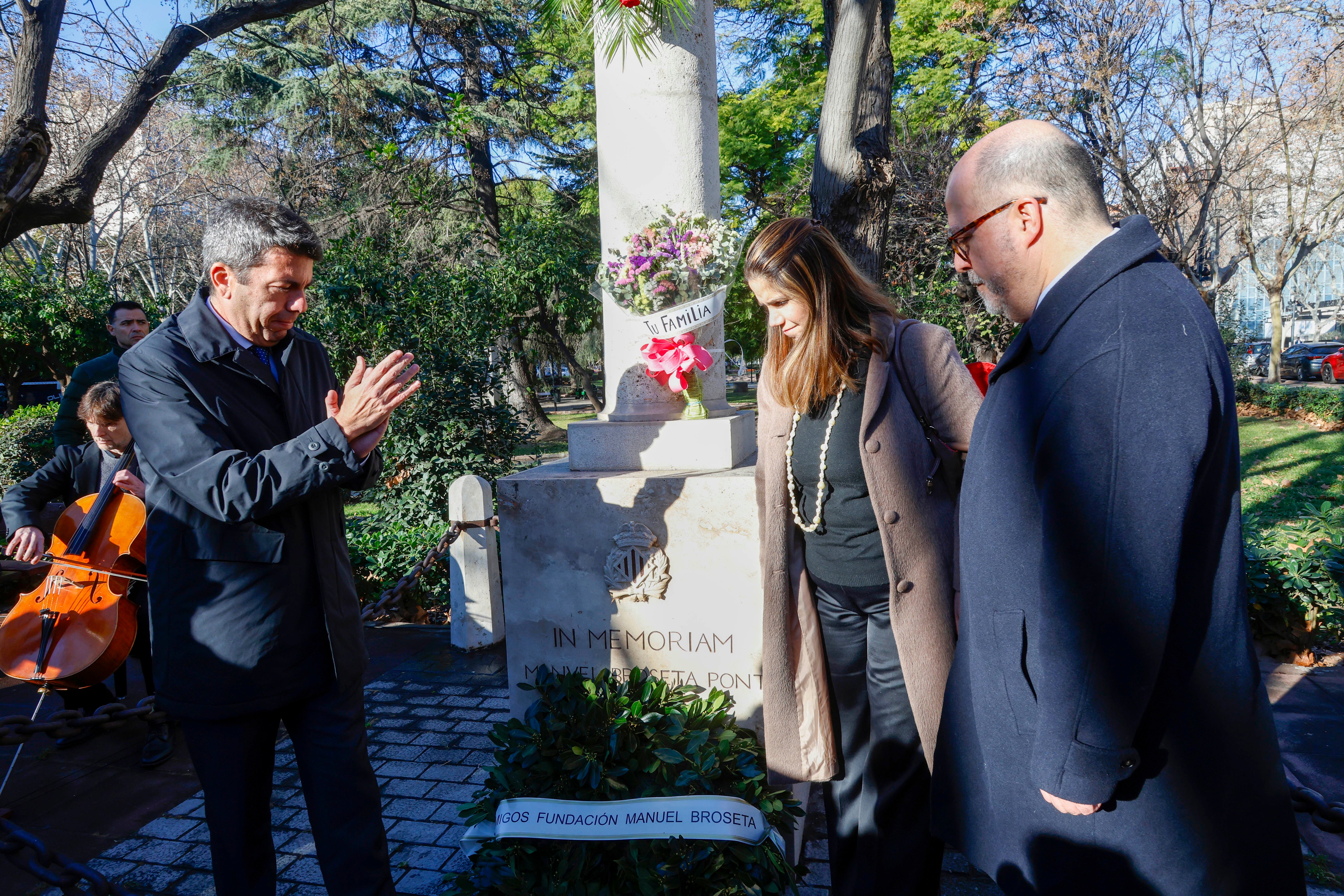 Las imágenes del homenaje a Manuel Broseta