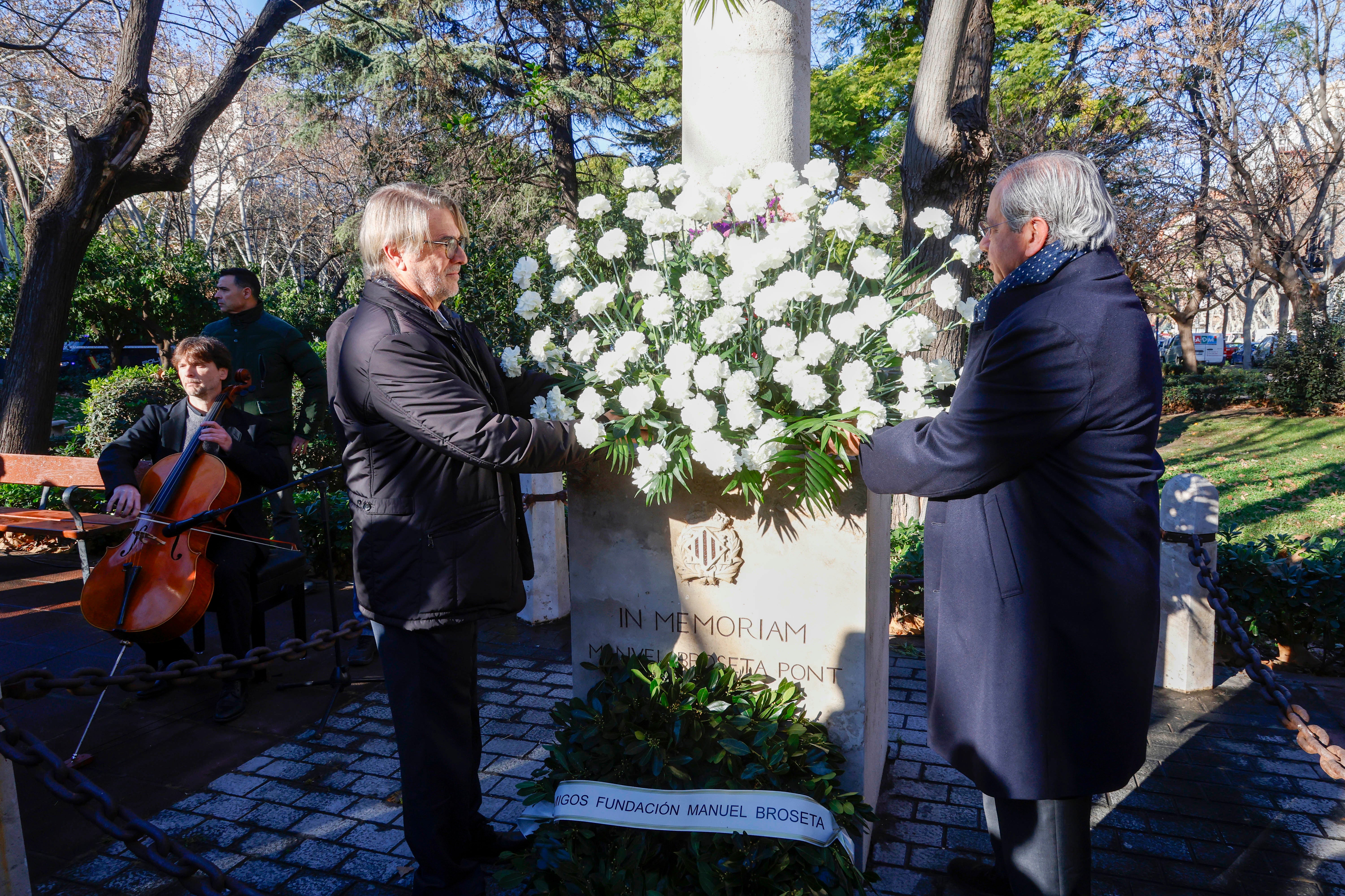 Las imágenes del homenaje a Manuel Broseta