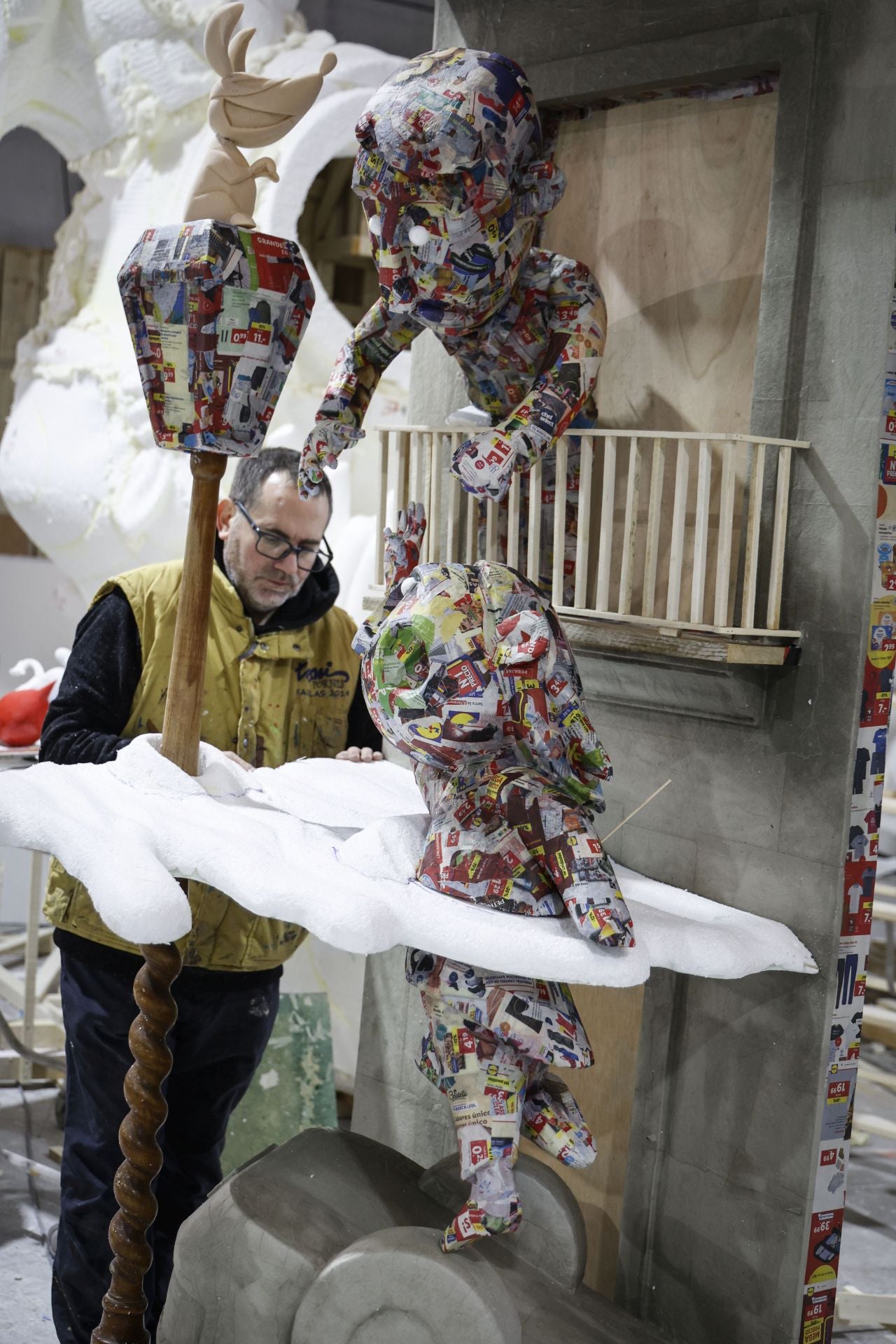 Fotos | Las fallas aceleran tras la dana