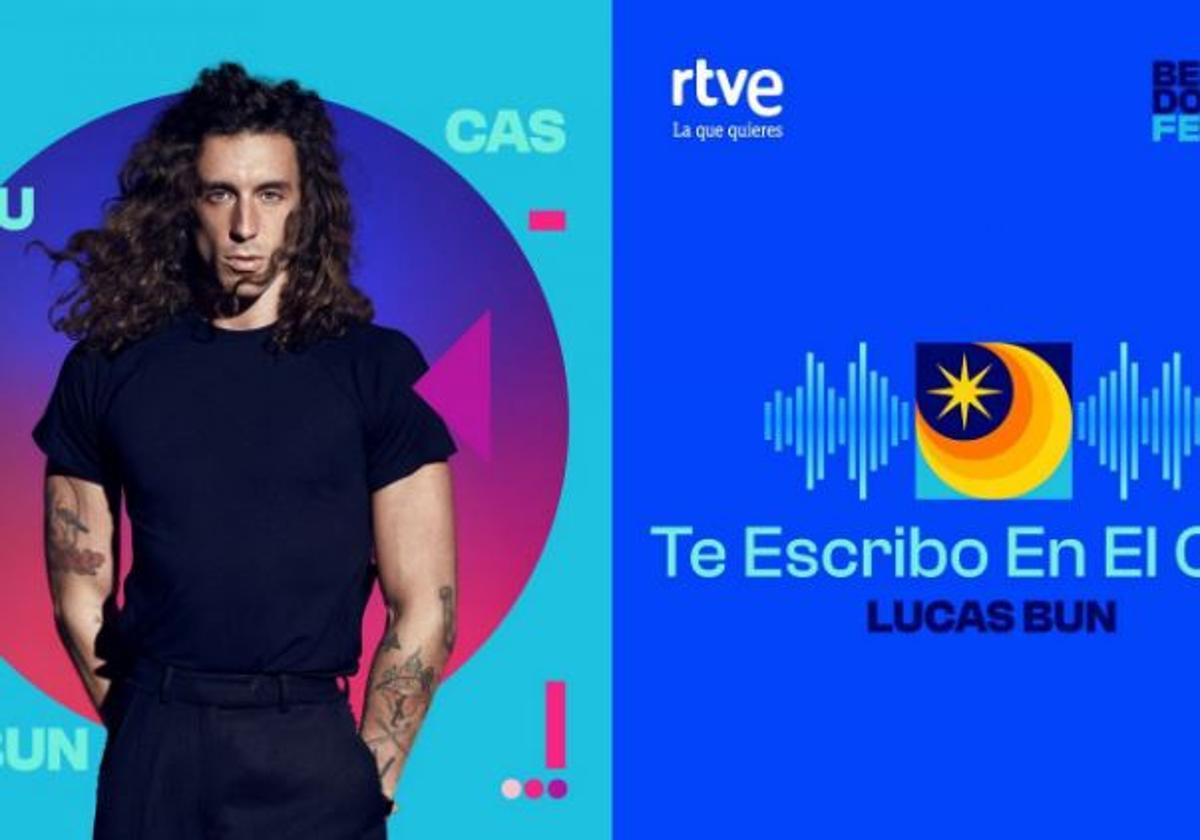 Lucas Bun participa en el Benidorm Fest con la balada 'Te escribo en el cielo'