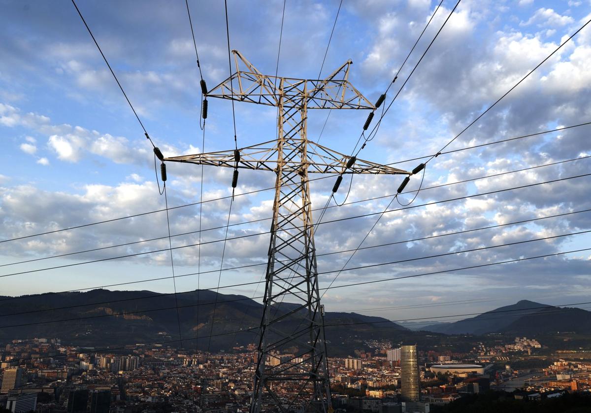 Un poste de la luz, imagen de archivo.