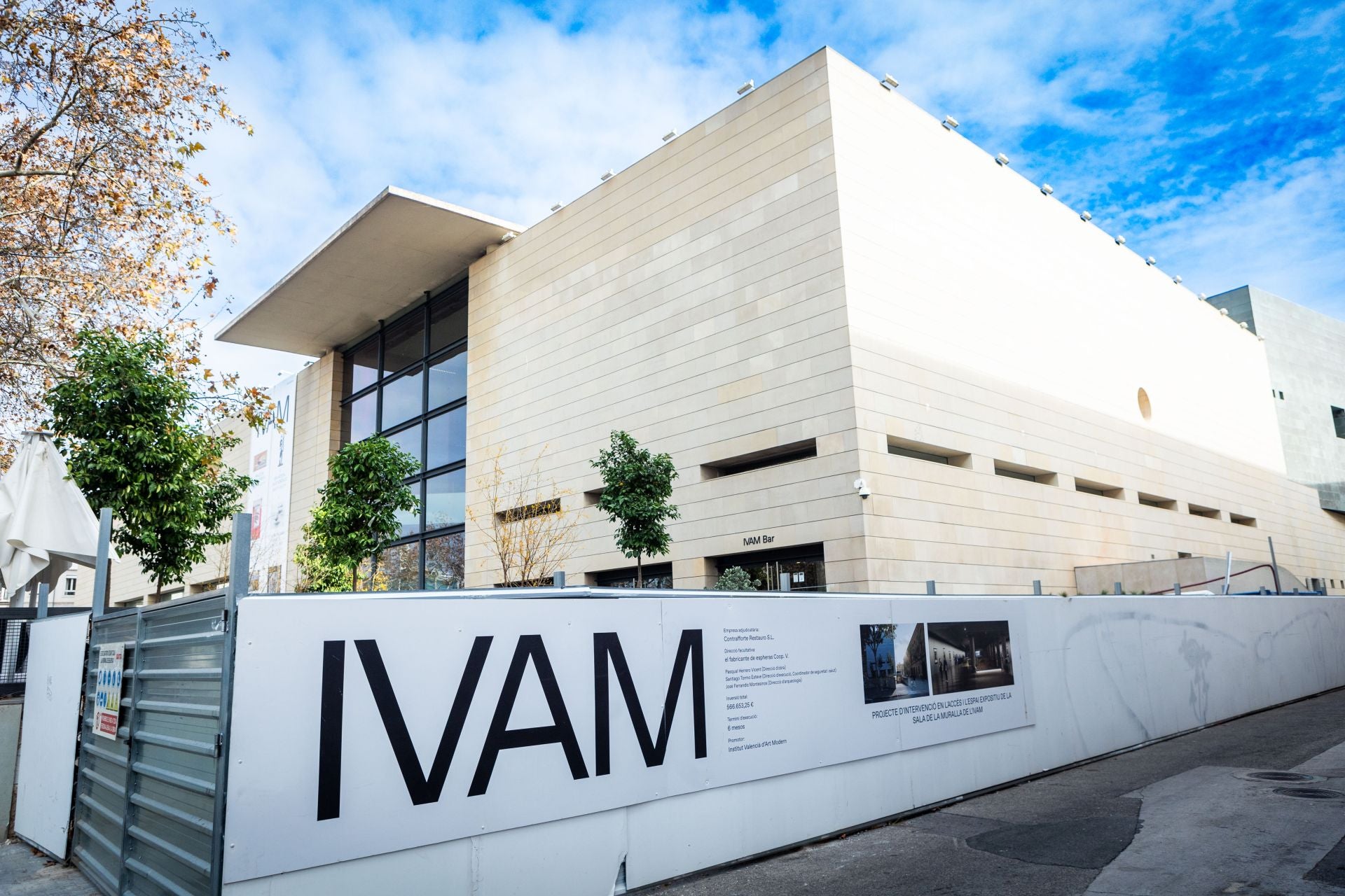 El exterior del IVAM.