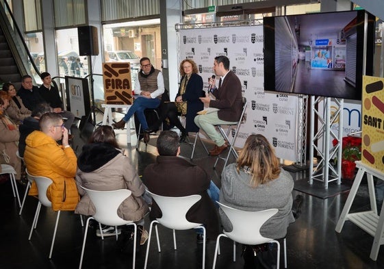 La alcaldesa de Torrent, AMparo Folgado, en la presentación de los proyectos.