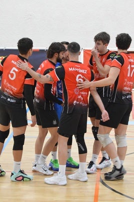 Jugadores del Xàtiva Voleibol.