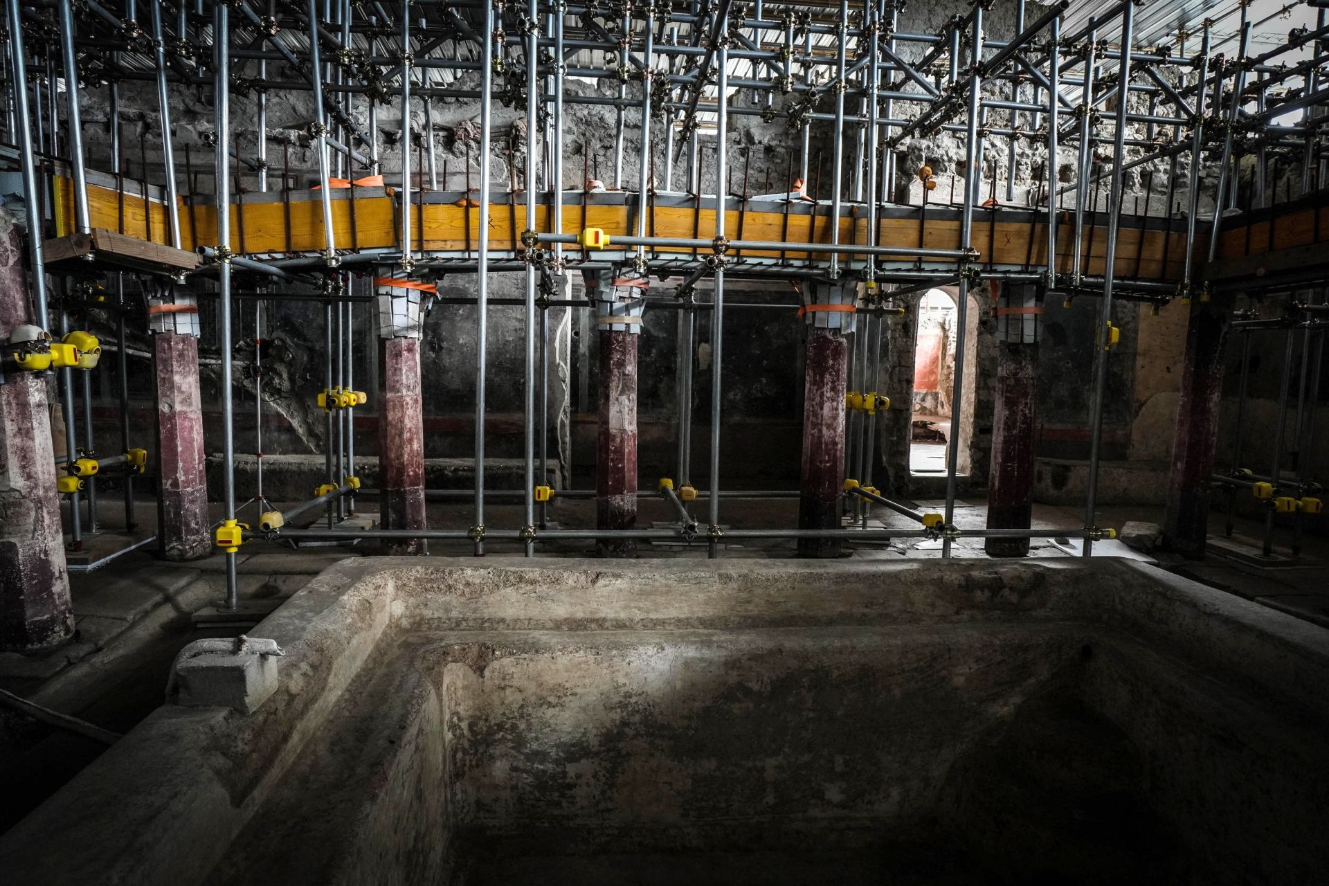 Sorprendente hallazgo en Pompeya: El lujoso spa de una vivienda privada