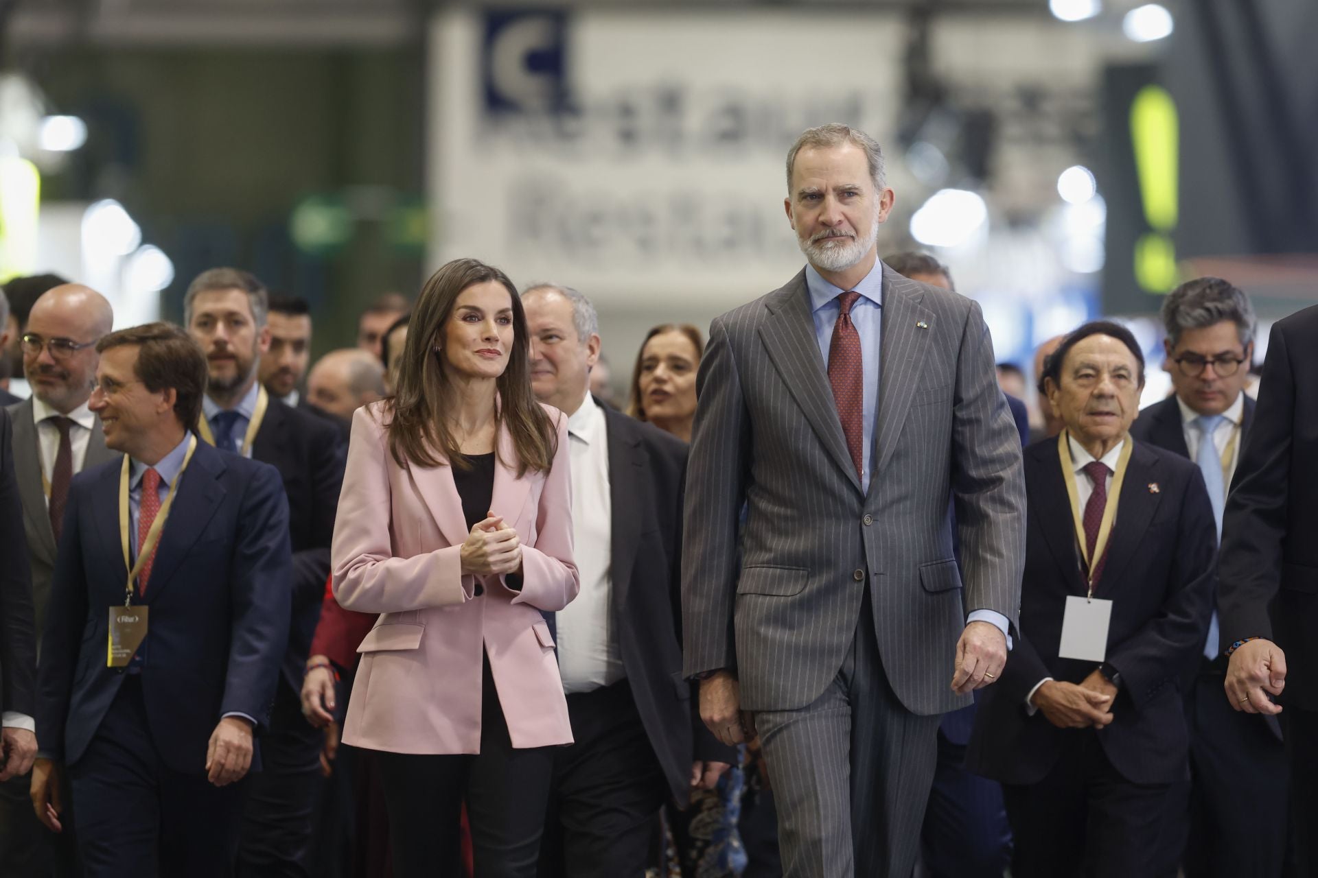 Fotos: los Reyes visitan el stand de la Comunitat Valenciana en Fitur