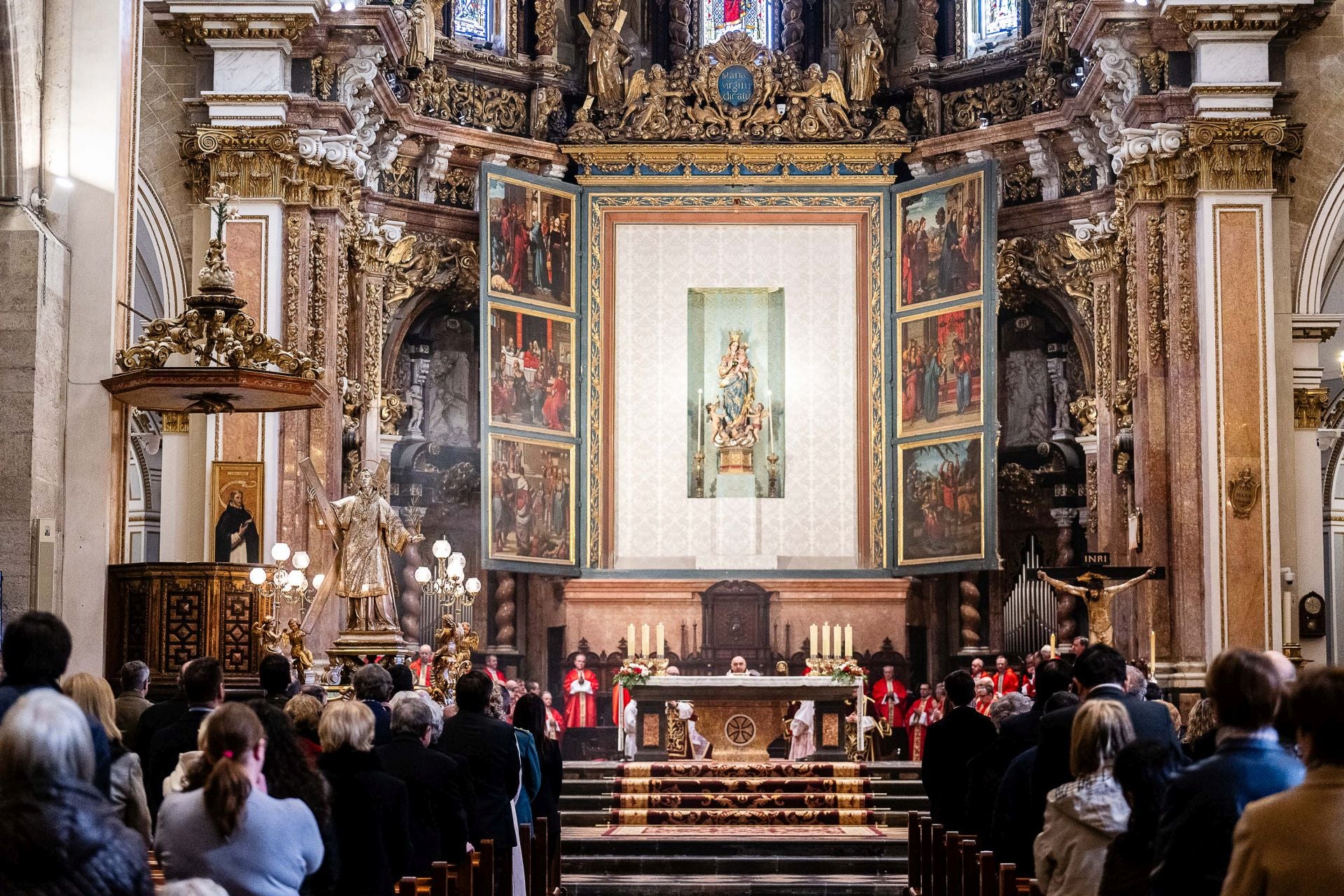 Fotos de la misa de San Vicente Mártir en Valencia