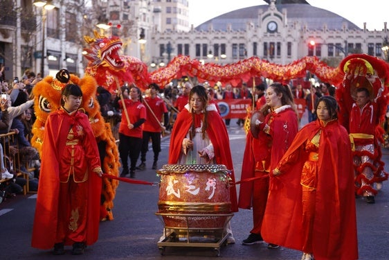 Celebración de la cabalgata del Año Nuevo Chino, en anteriores ediciones.