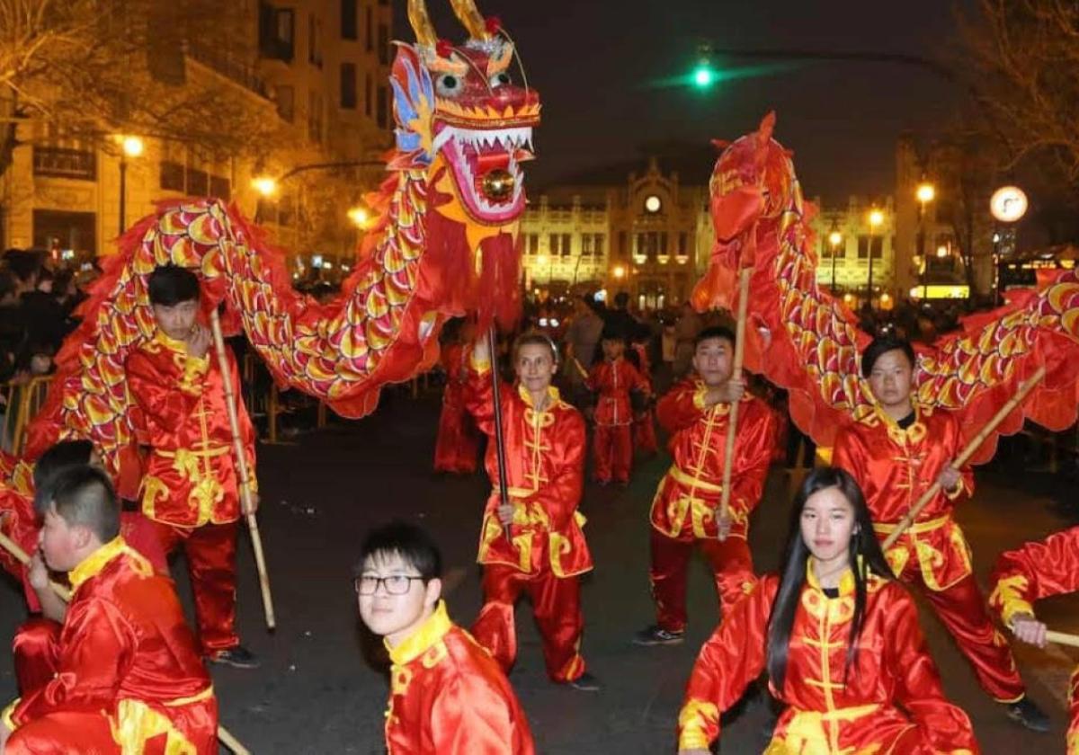 Celebración del Año Nuevo Chino del año pasado.