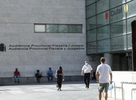 Audiencia Provincial de Valencia, en la Ciudad de la Justicia.