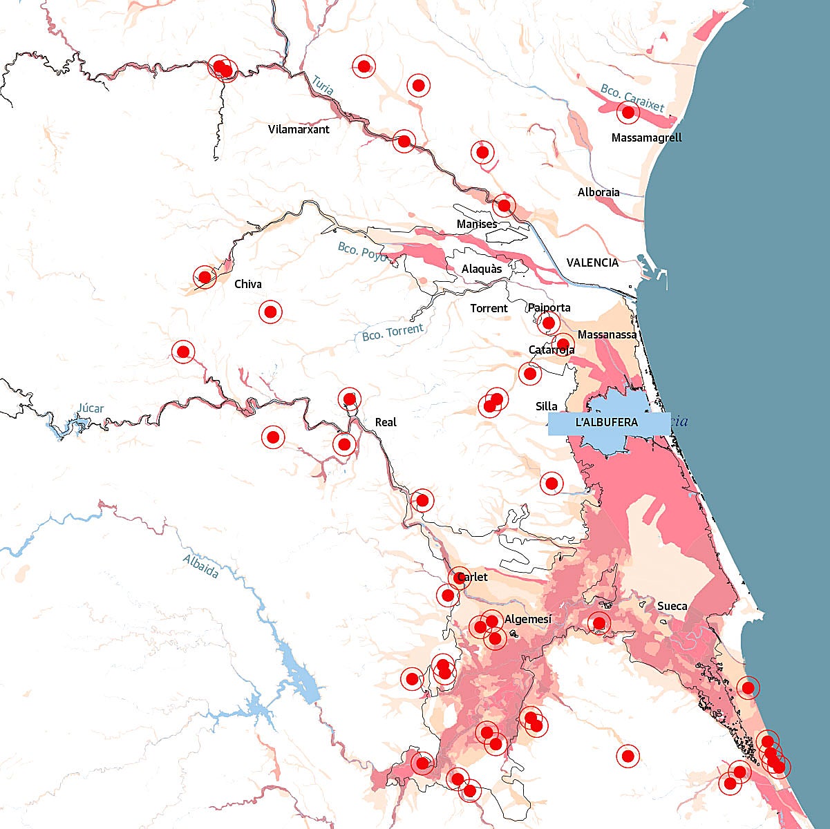 Un urbanismo desaforado sin protocolos de emergencia
