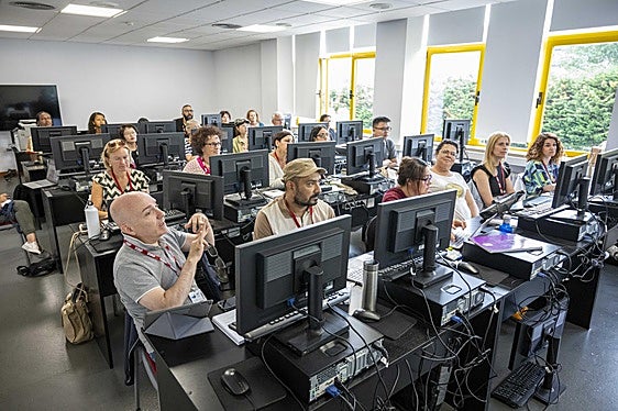 Cursos profesionales, en una imagen de archivo.