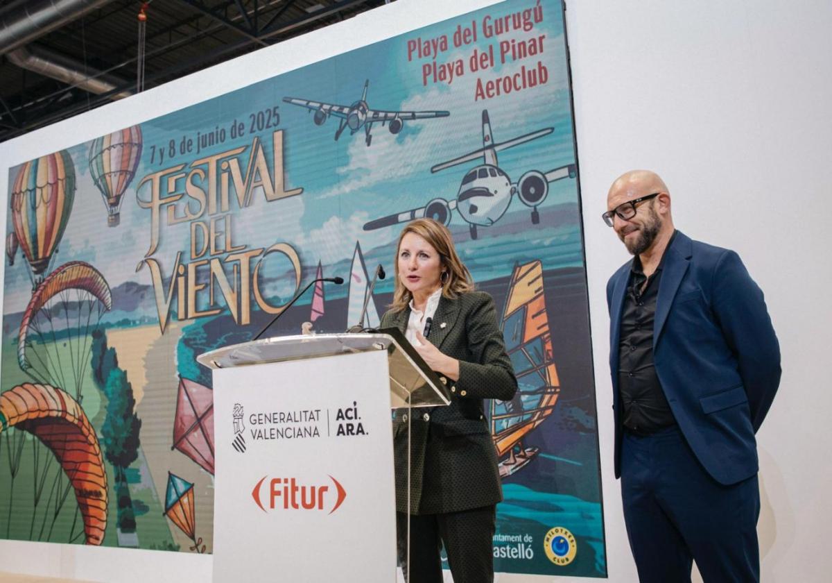 Presentación del Festival del Viento en Fitur 2025.