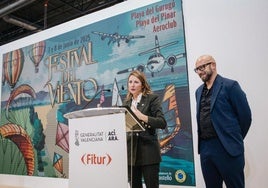 Presentación del Festival del Viento en Fitur 2025.