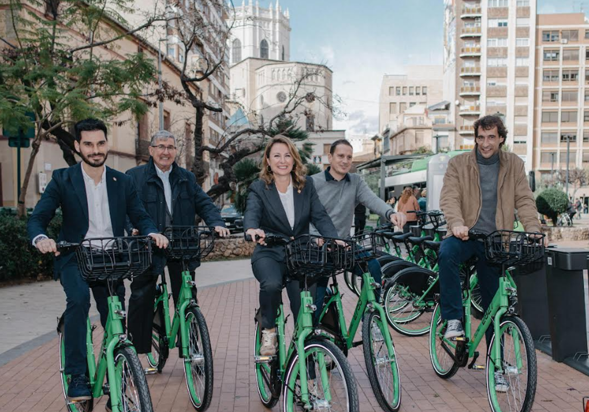 Castellón renueva el servicio Bicicas con un flota de 500 bicicletas más modernas, accesibles y ligeras