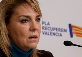 La vicepresidenta primera y portavoz del Consell, Susana Camarero.