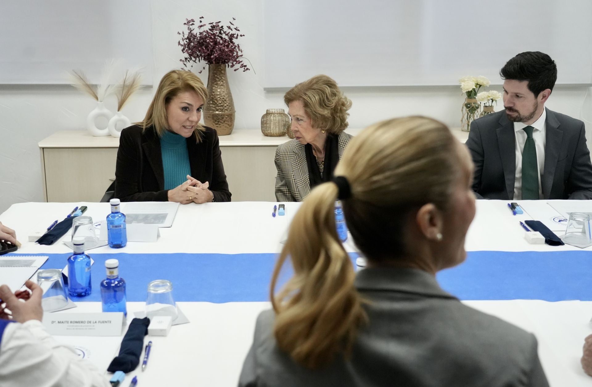 Doña Sofía visita el Banco de Alimentos de Valencia