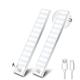 Imagen principal - OUILA Luz LED Armario con Sensor Movimiento Blanco Natural 5000K 36 LEDs 4 Modos Luz LED Magnética Adhesiva USB Recargable 1000mAh Luz Nocturna para Guardarropa, Escaparate,Entrada-2 Piezas