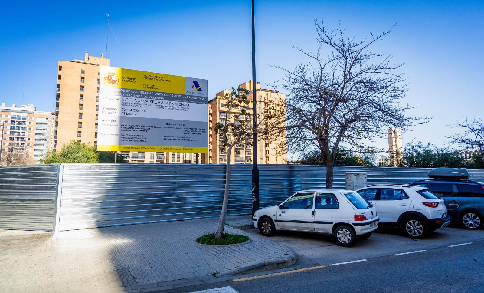 FOTOS | Hacienda inicia la construcción de su nueva sede en Valencia