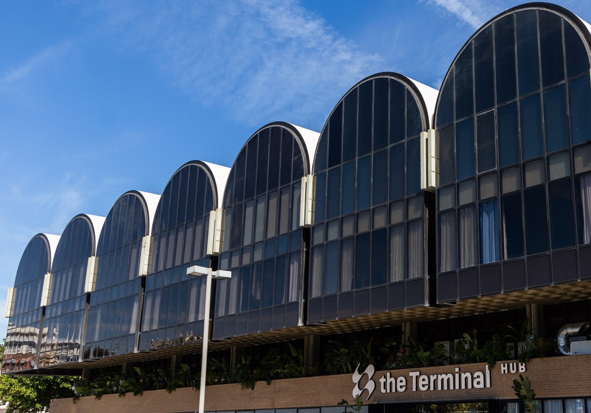 Edificio de la antigua Terminal de Valencia.