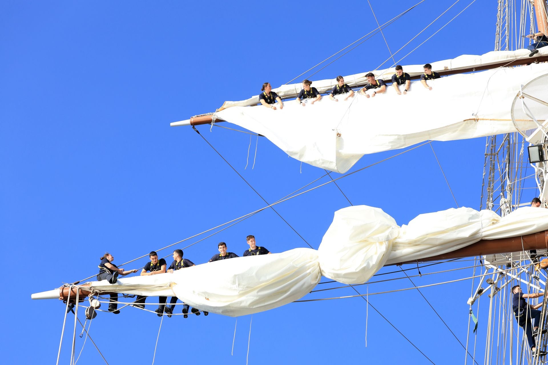 Así es el día a día de la princesa Leonor a bordo de Elcano