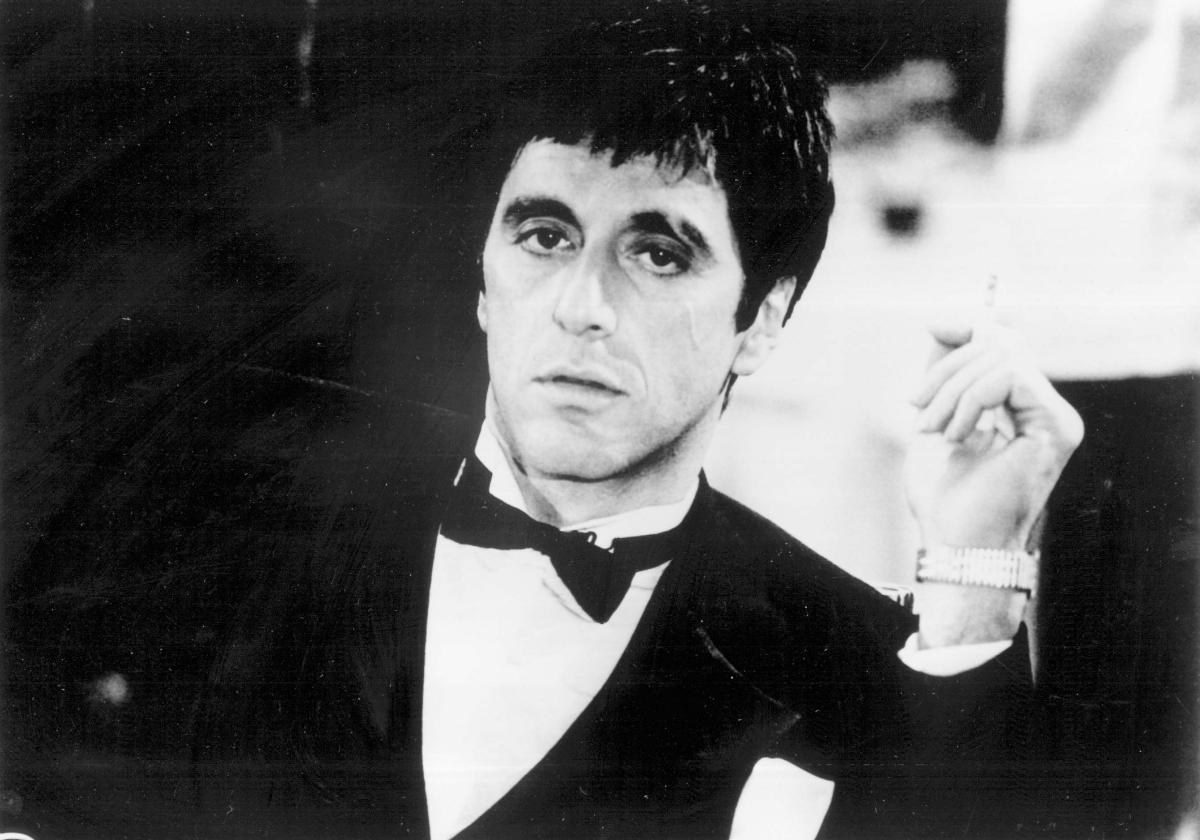 Al Pacino, en una escena de la película 'Scarface' (1983).