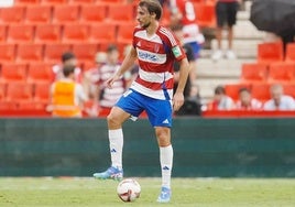 Ignasi Miquel, durante un partido de esta temporada.