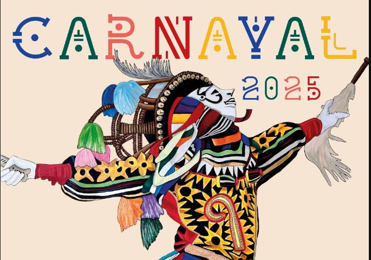 Cartel del carnaval de 2025.