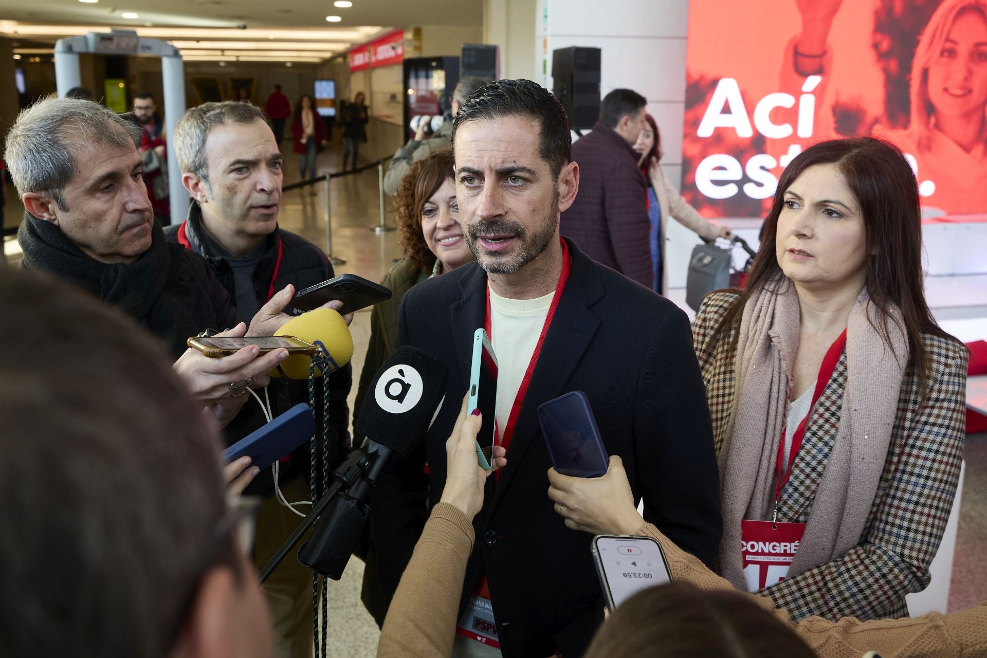 Óscar Puente y Diana Morant clausuran el XV Congreso del PSPV-PSOE en Valencia