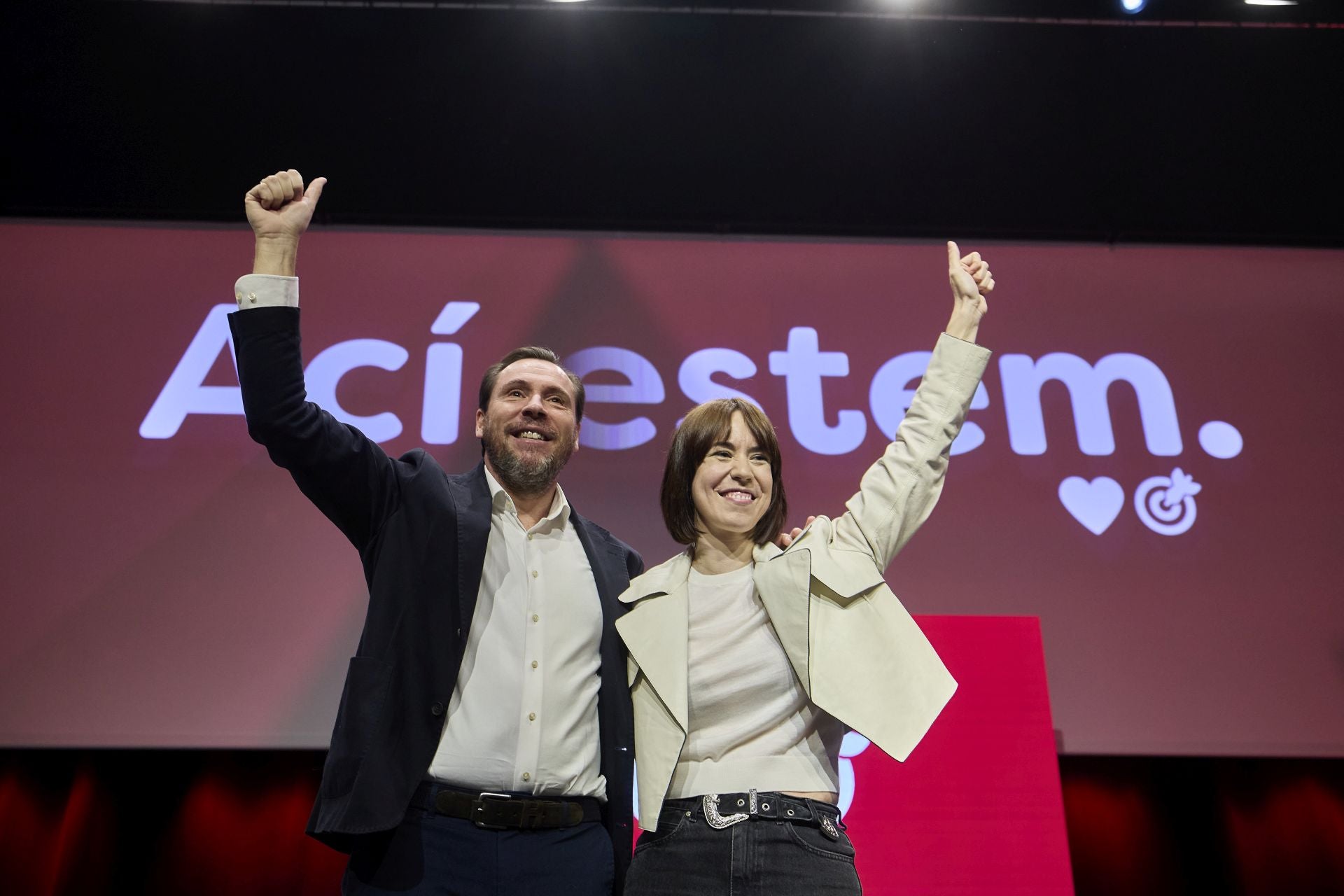 Óscar Puente y Diana Morant clausuran el XV Congreso del PSPV-PSOE en Valencia