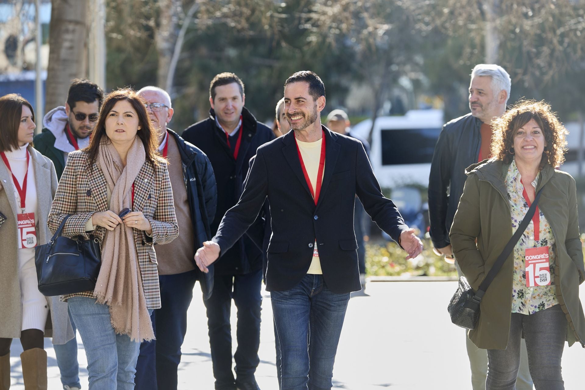 Óscar Puente y Diana Morant clausuran el XV Congreso del PSPV-PSOE en Valencia