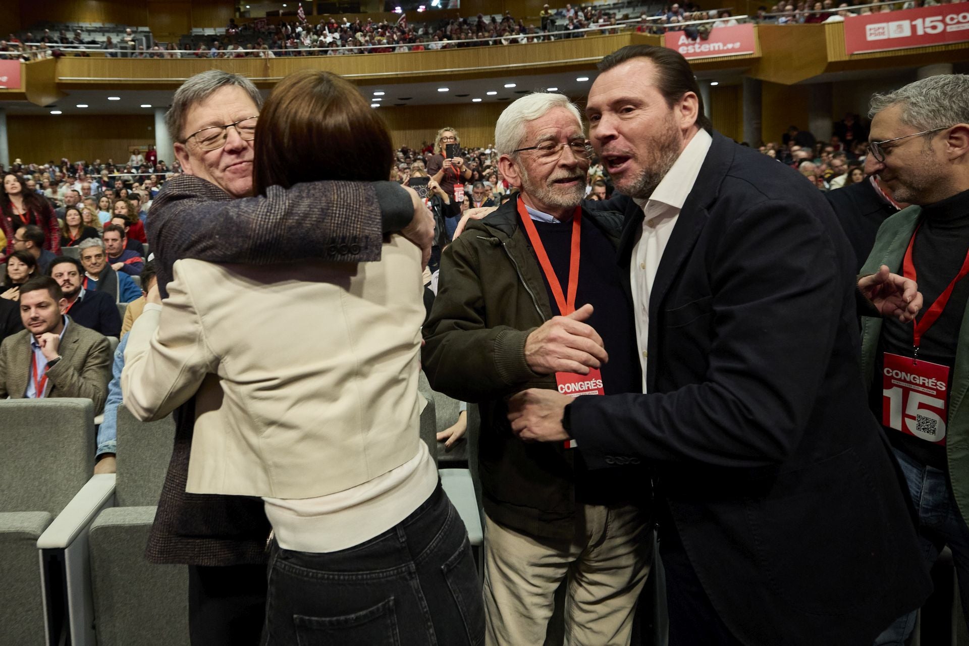 Óscar Puente y Diana Morant clausuran el XV Congreso del PSPV-PSOE en Valencia