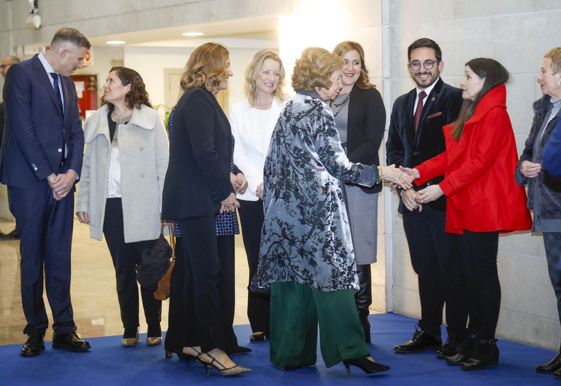 La Reina Emérita Sofía asiste al concierto solidario de Gustavo Dudamel en Valencia