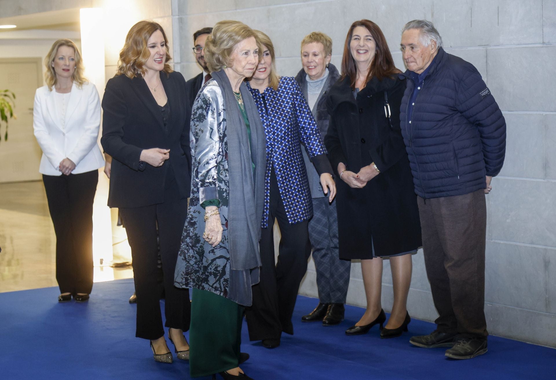 La Reina Emérita Sofía asiste al concierto solidario de Gustavo Dudamel en Valencia