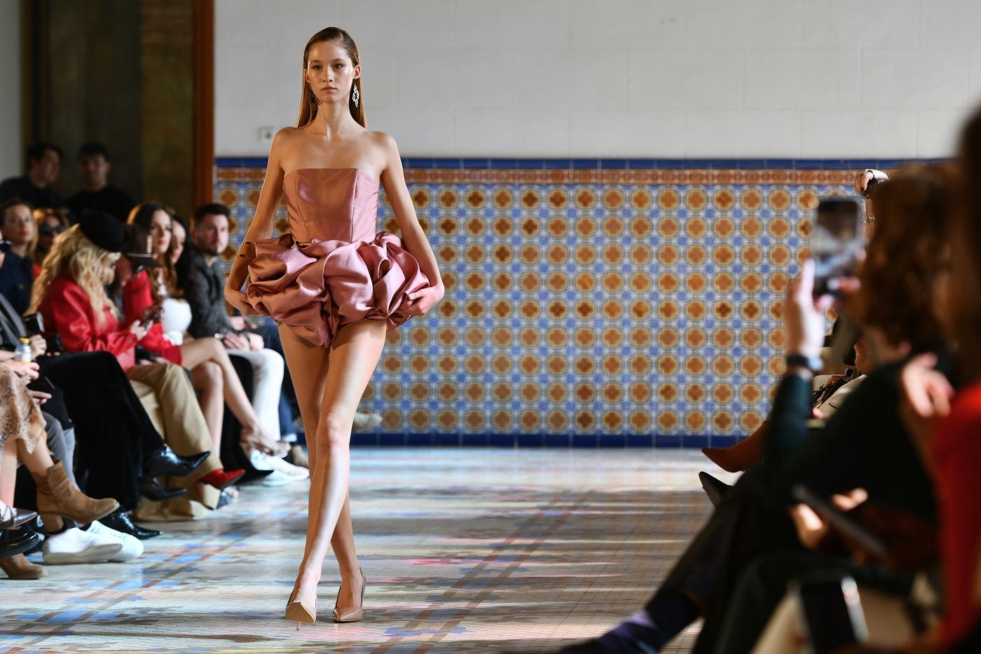 Última jornada de la Mediterránea Fashion Week en Valencia