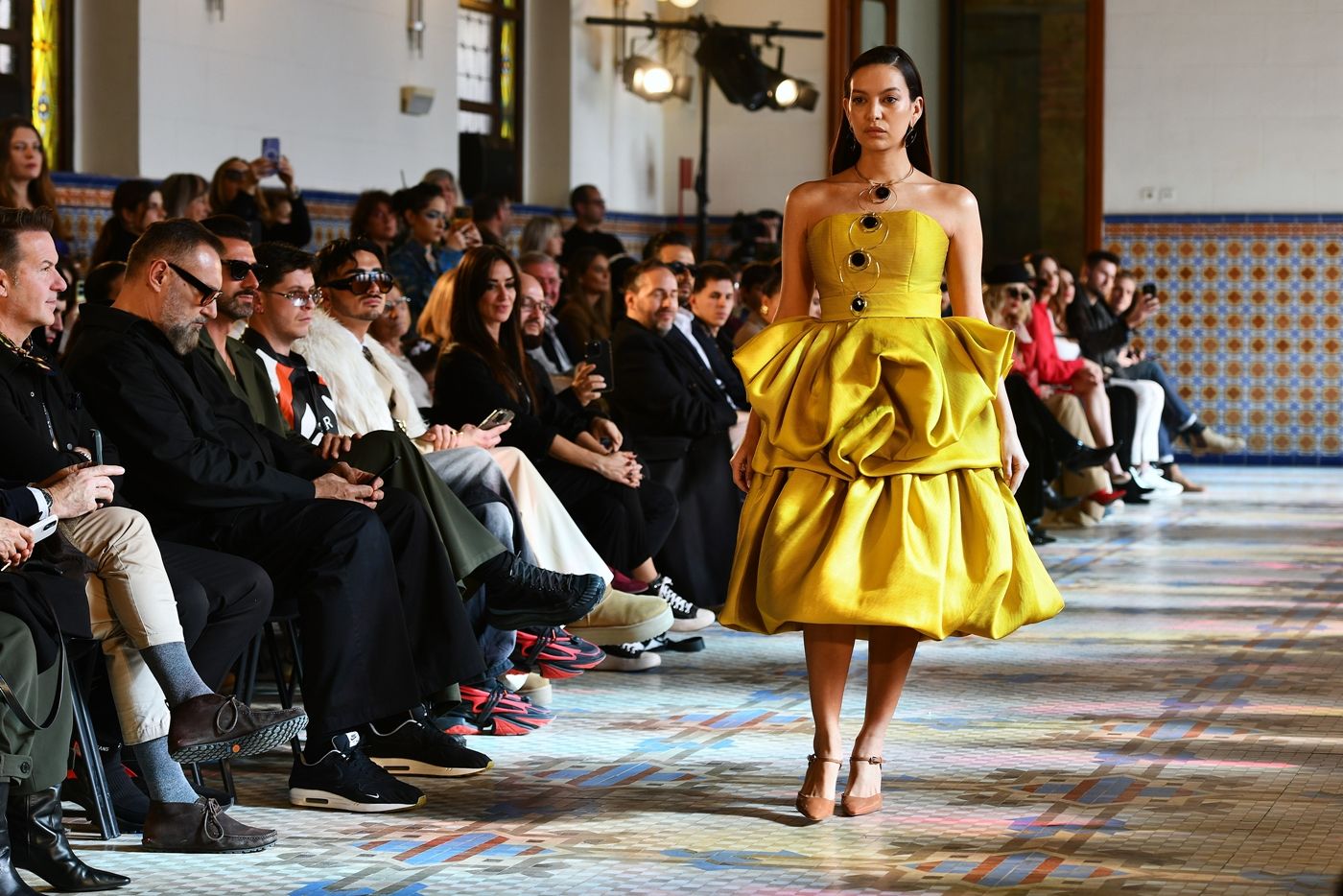 Última jornada de la Mediterránea Fashion Week en Valencia