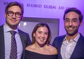 Fernando Carrero. Cristina Chamas y Ziad Nassau.