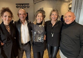 Inés Narcue, Federico Porras, Marta Vanaclocha, M José del Fueyo y Jomi Sánchez.